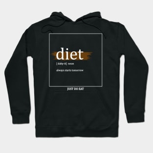 Diet White Hoodie